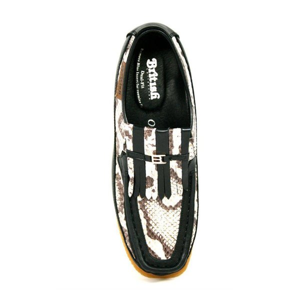 British Walkers Windsor Black Python Skin and Leather Custom Shoes - Picture 4 of 7